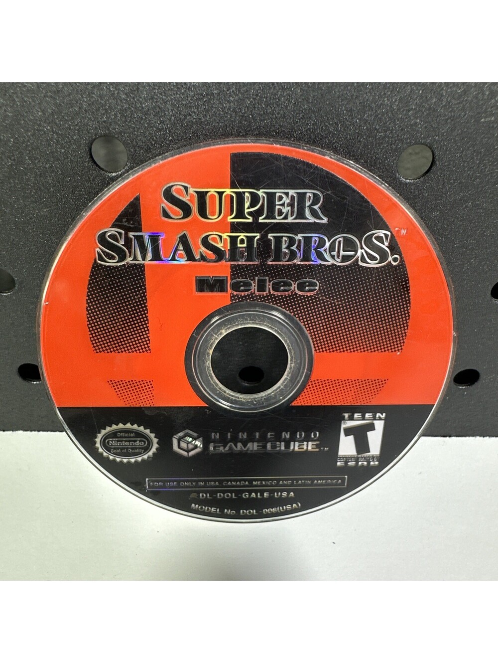 Super Smash Bros Melee (Nintendo GameCube, 2001) Disc Only Tested Working